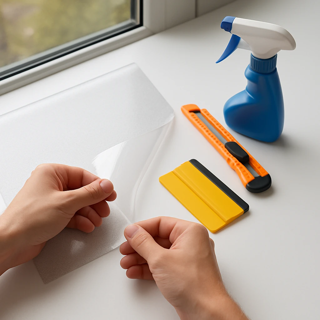 Folia na szybę – czy można ją samodzielnie zamontować?